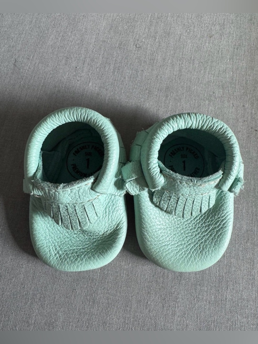 Freshly picked moccasins